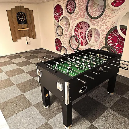 Appartement 6 Pers Am Skilift Größten Skigebiets, Ruhige Garten Im Wald, Gemütlichen Après-ski-cafés Restaurants Zu Fuß Erreichbar, Parkplatz, Schwimmbad, Sauna, Relaxraum, Buchbaren Massages Wellness Der Brabander, Darts Tischtennis-fußba *