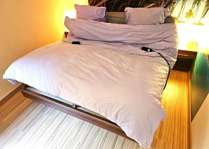 Winterberg Appartement 6 Pers am Skilift größten Skigebiets, ruhige Garten im Wald, gemütlichen Après-Ski-Cafés Restaurants zu Fuß erreichbar, Parkplatz, Schwimmbad, Sauna, Relaxraum, Buchbaren Massages Wellness Der Brabander, Darts Tischtennis-Fußba Apartamento Winterberg